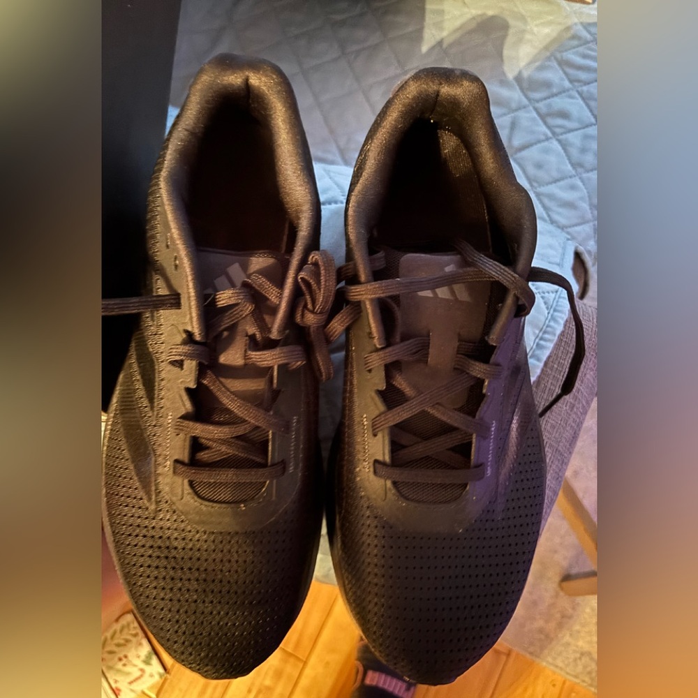 Adidas Men's Black Athletic Sneakers